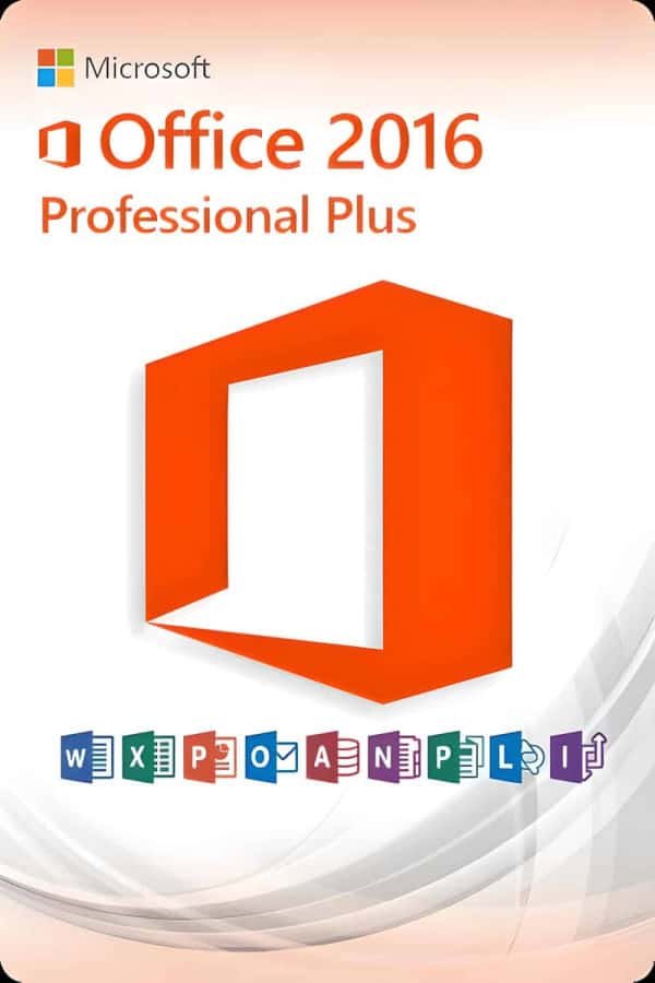 Microsoft Office 2016 Professional Plus Licence pour 3 appareils