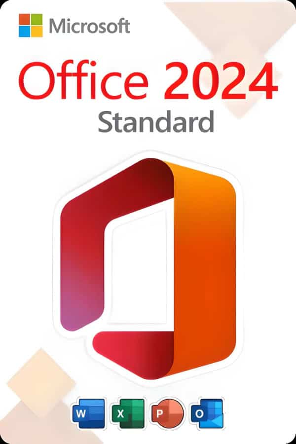 Microsoft Office 2024 Standard Licence pour 3 appareils
