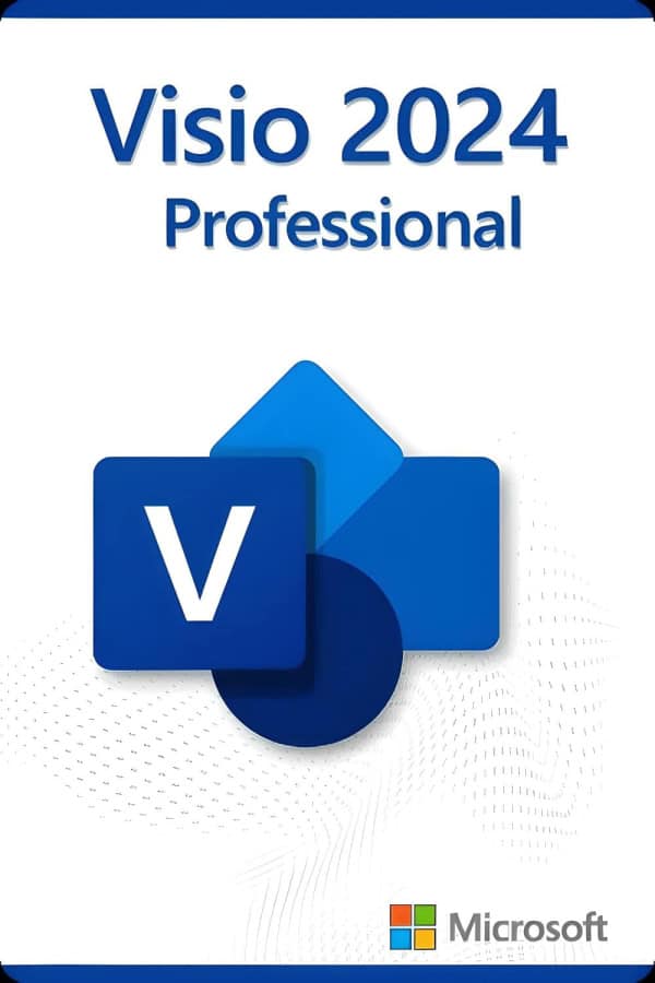 Microsoft Visio 2024 Professional Licence pour 3 appareils